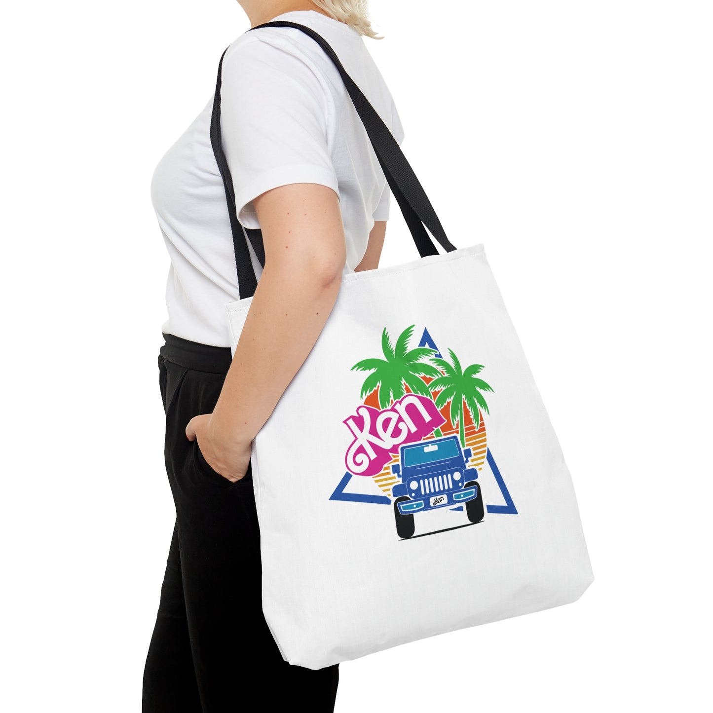 Copy of White Kenough Jeep Tote Bag