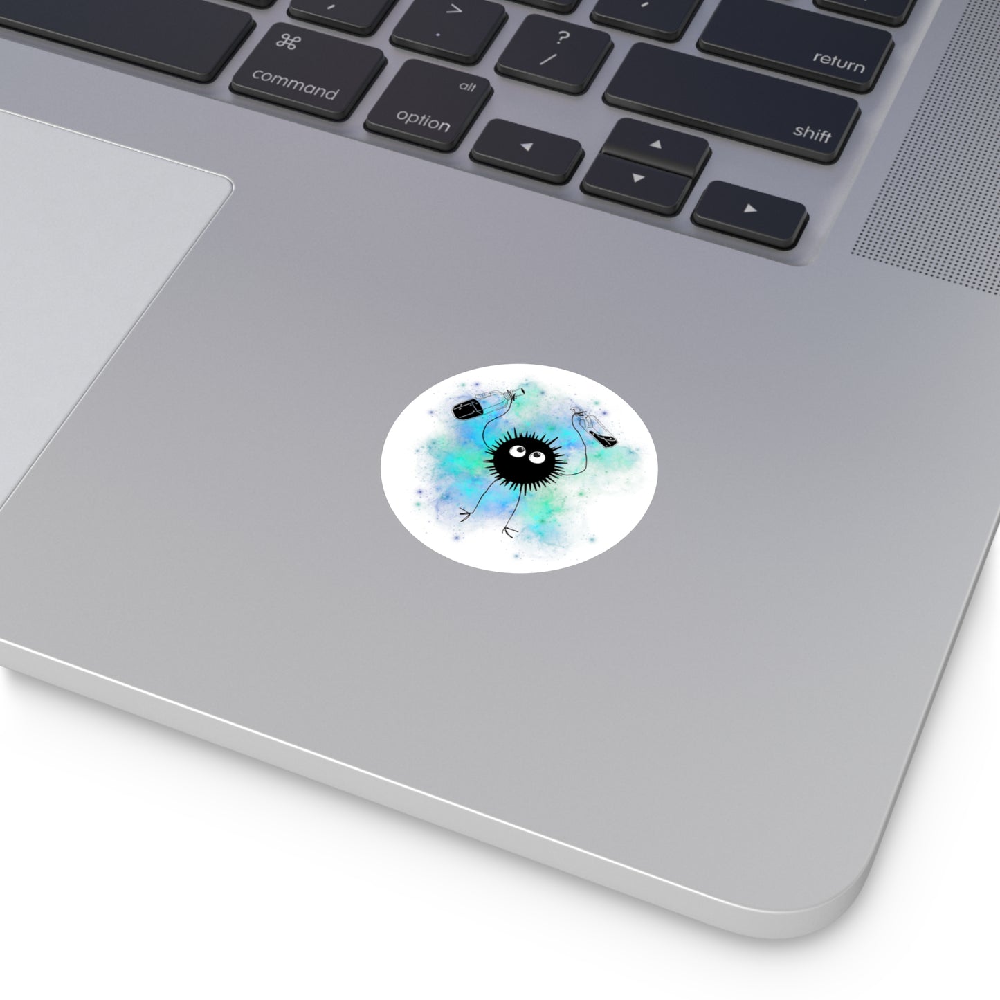 Soot Sprite, Water-Resistant Vinyl Sticker