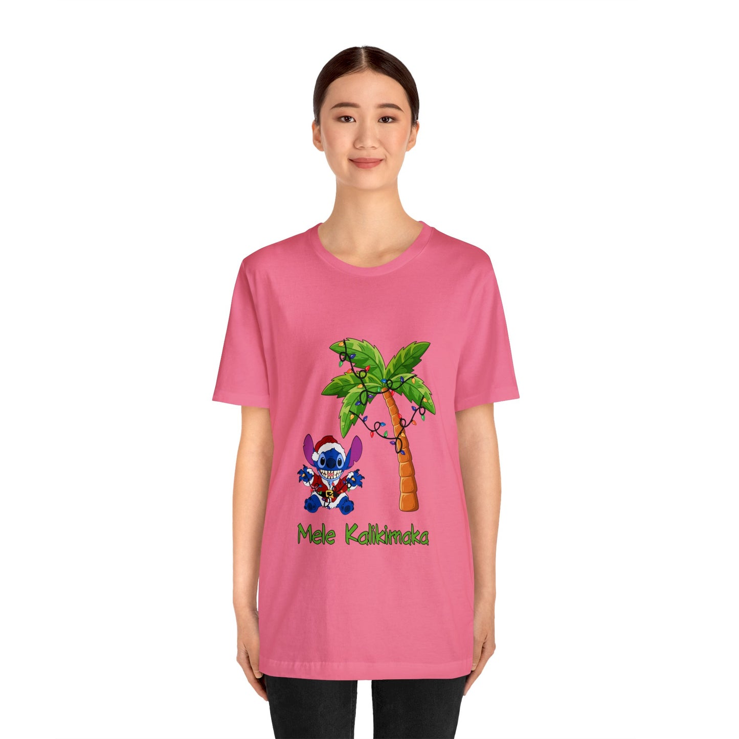 Mele Kalikimaka Stitch - Unisex T-shirt