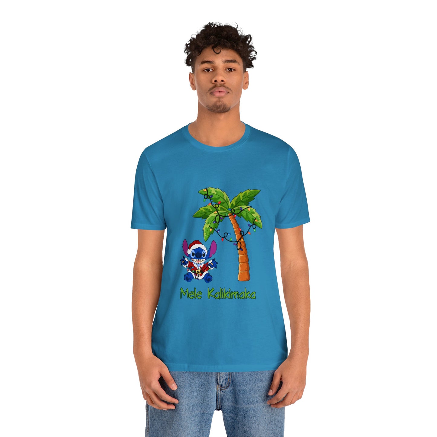 Mele Kalikimaka Stitch - Unisex T-shirt