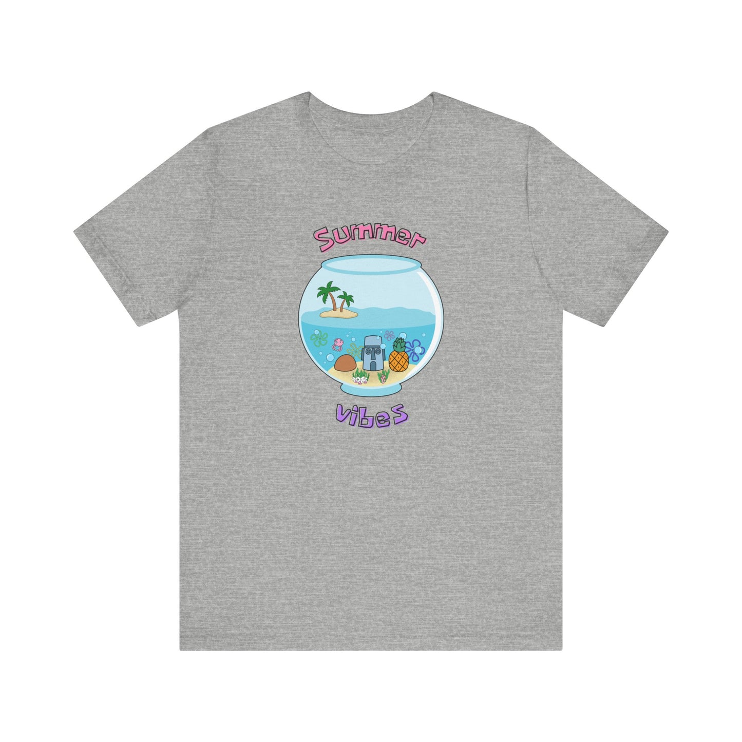 Bikini Bottom Bowl Summer Text - Unisex Shirt