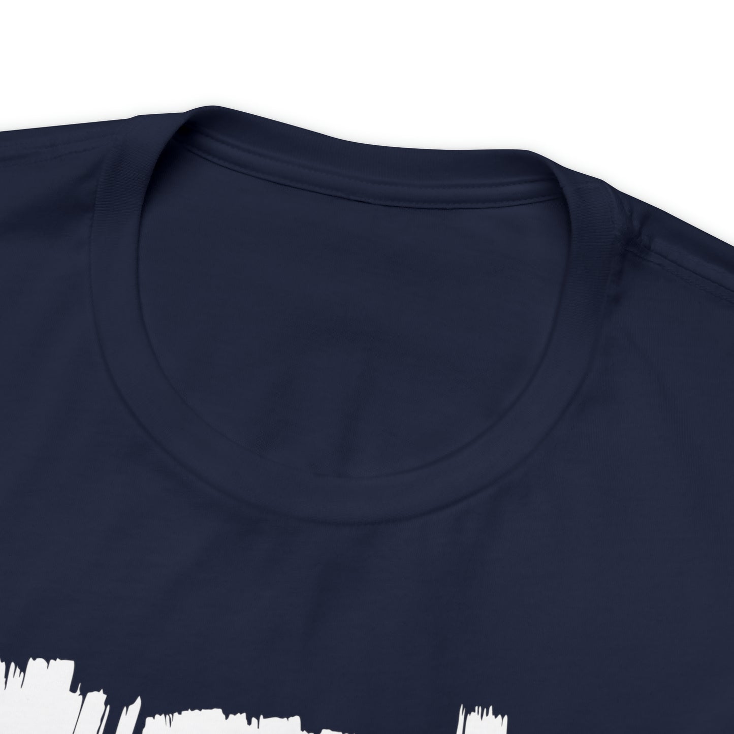 Vertical paint WHITE LETTER Elder Emo, Unisex Jersey Short Sleeve Tee