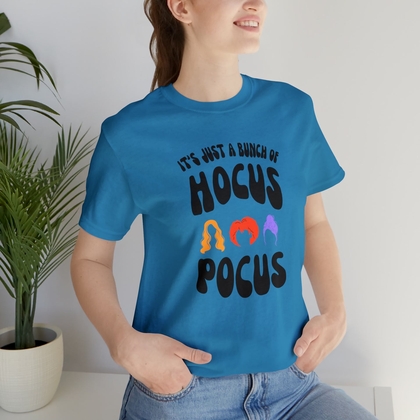 Black Text Hair - Hocus Pocus