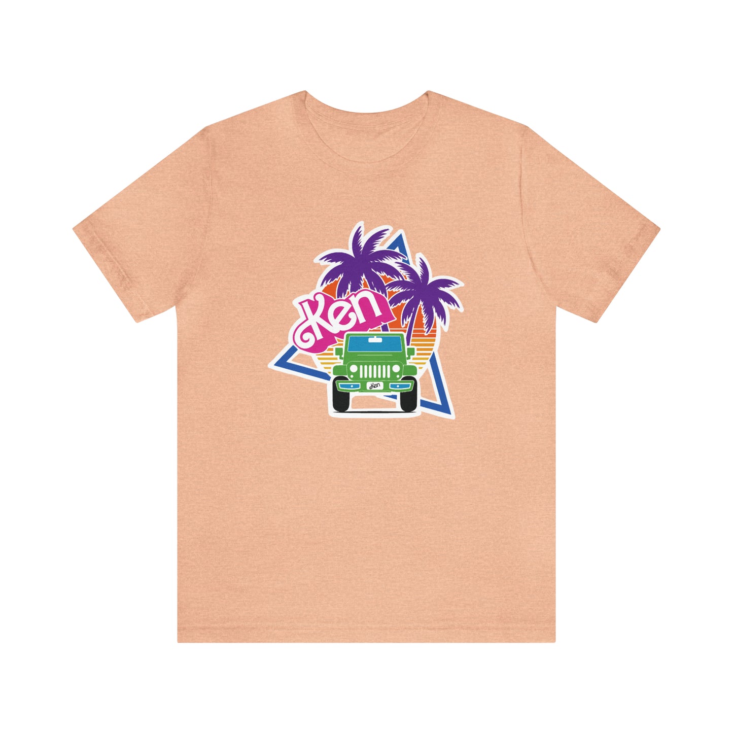Green Ken, Beep Beep KEN Jeep, Unisex Jersey Short Sleeve Tee