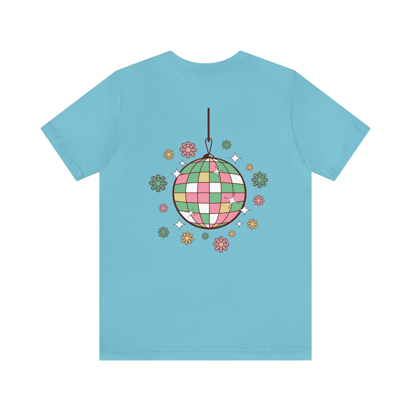 Pinkish Groovy and Bright Jingle Disco Ball - Unisex T-shirt
