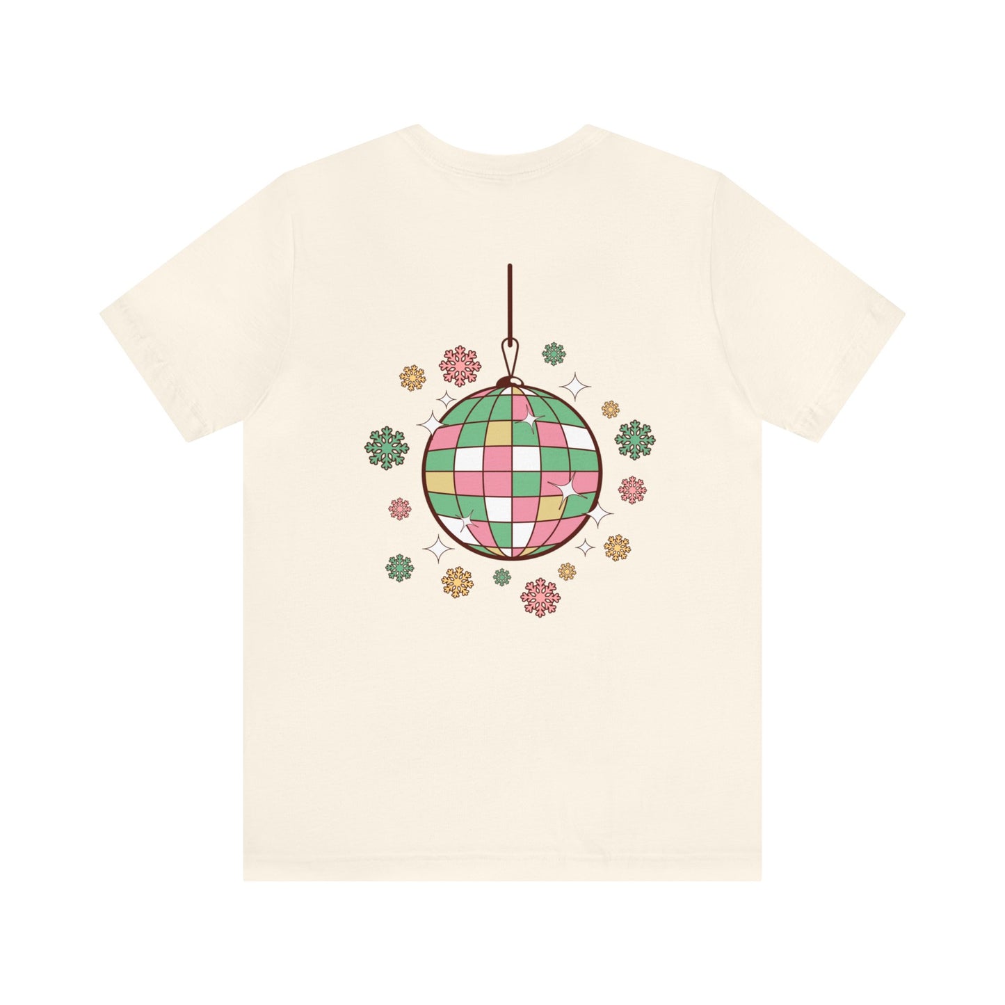 Pinkish Groovy and Bright Jingle Disco Ball - Unisex T-shirt