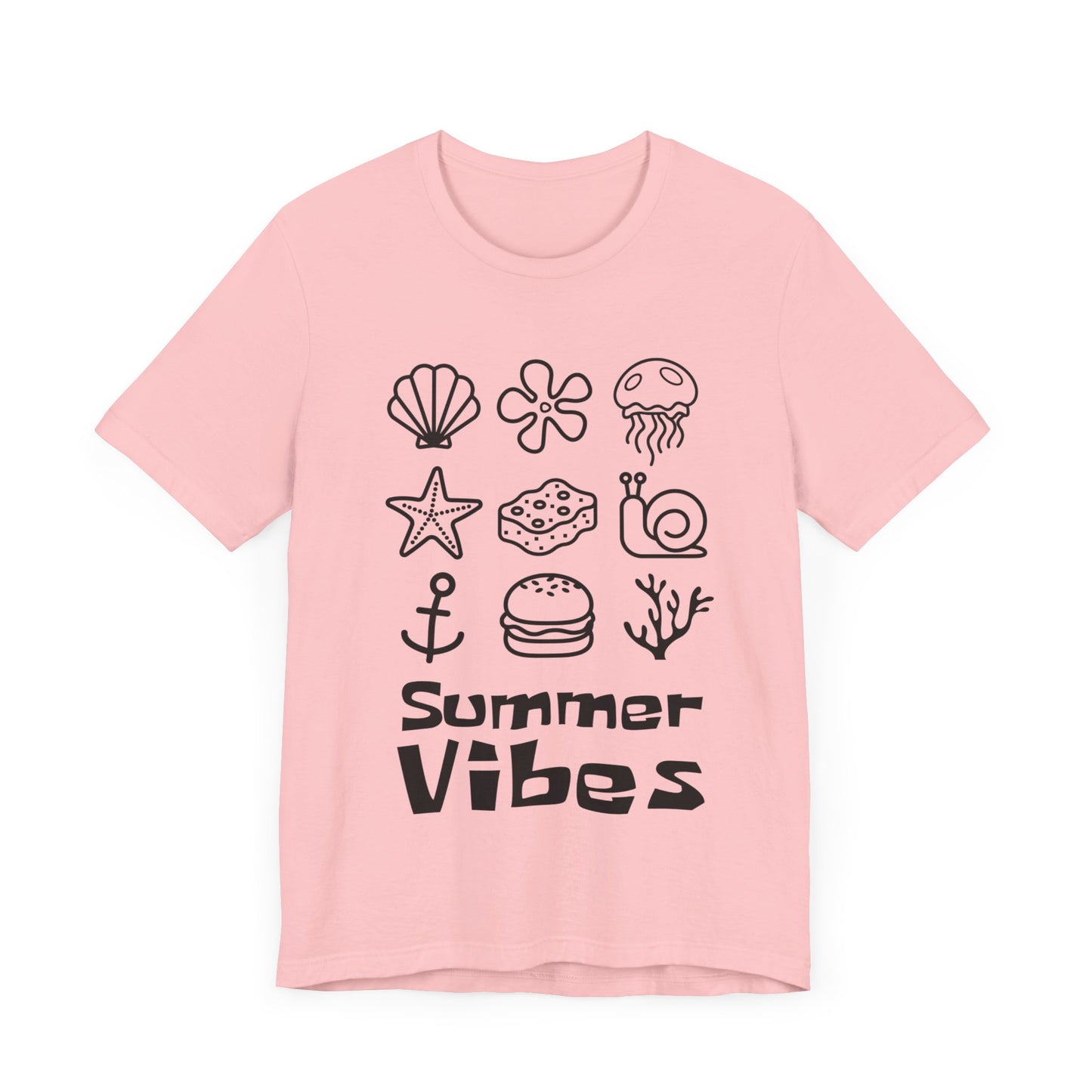 Spongey Summer Grid - Unisex Shirt