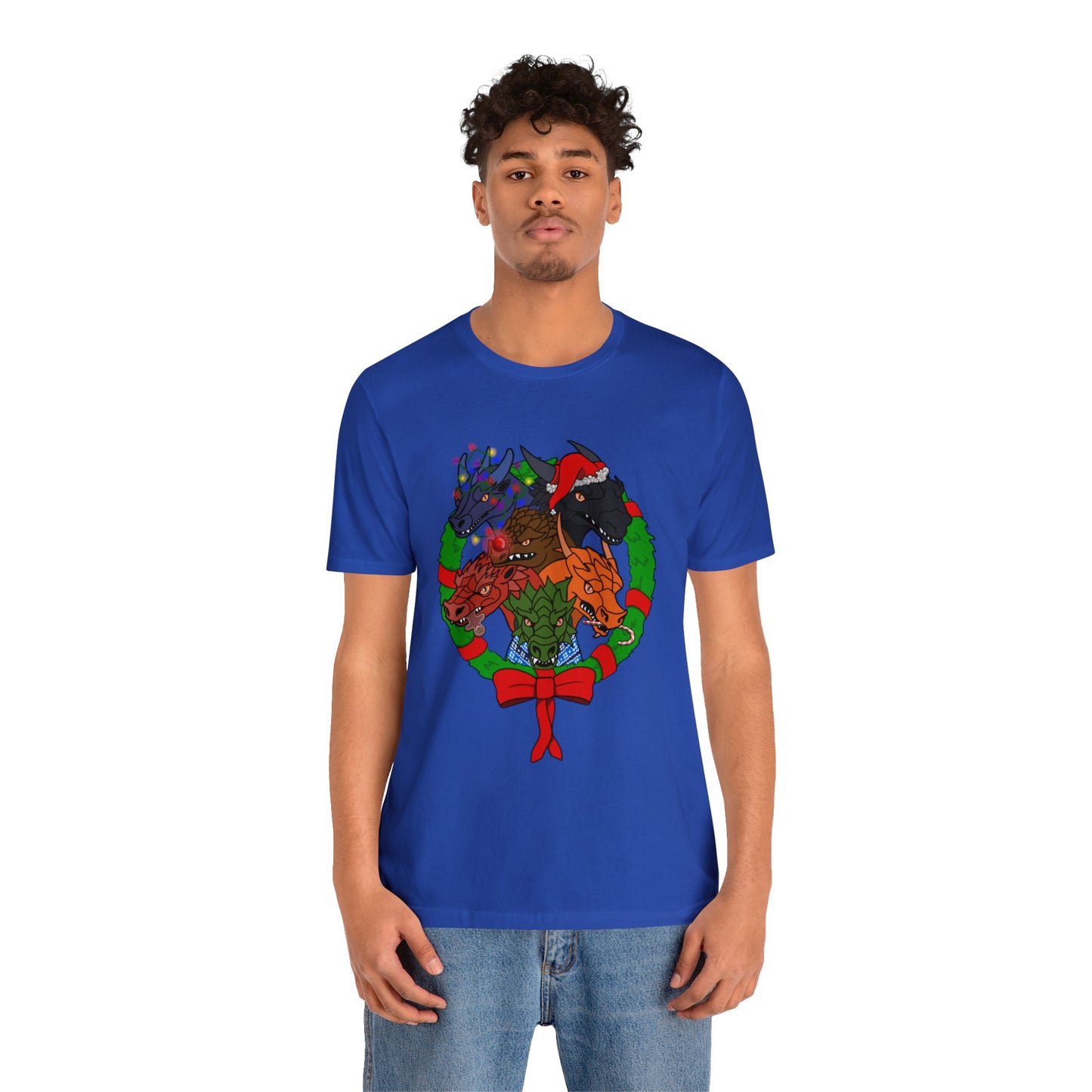 Dragon Christmas with no snow version - Unisex T-shirt