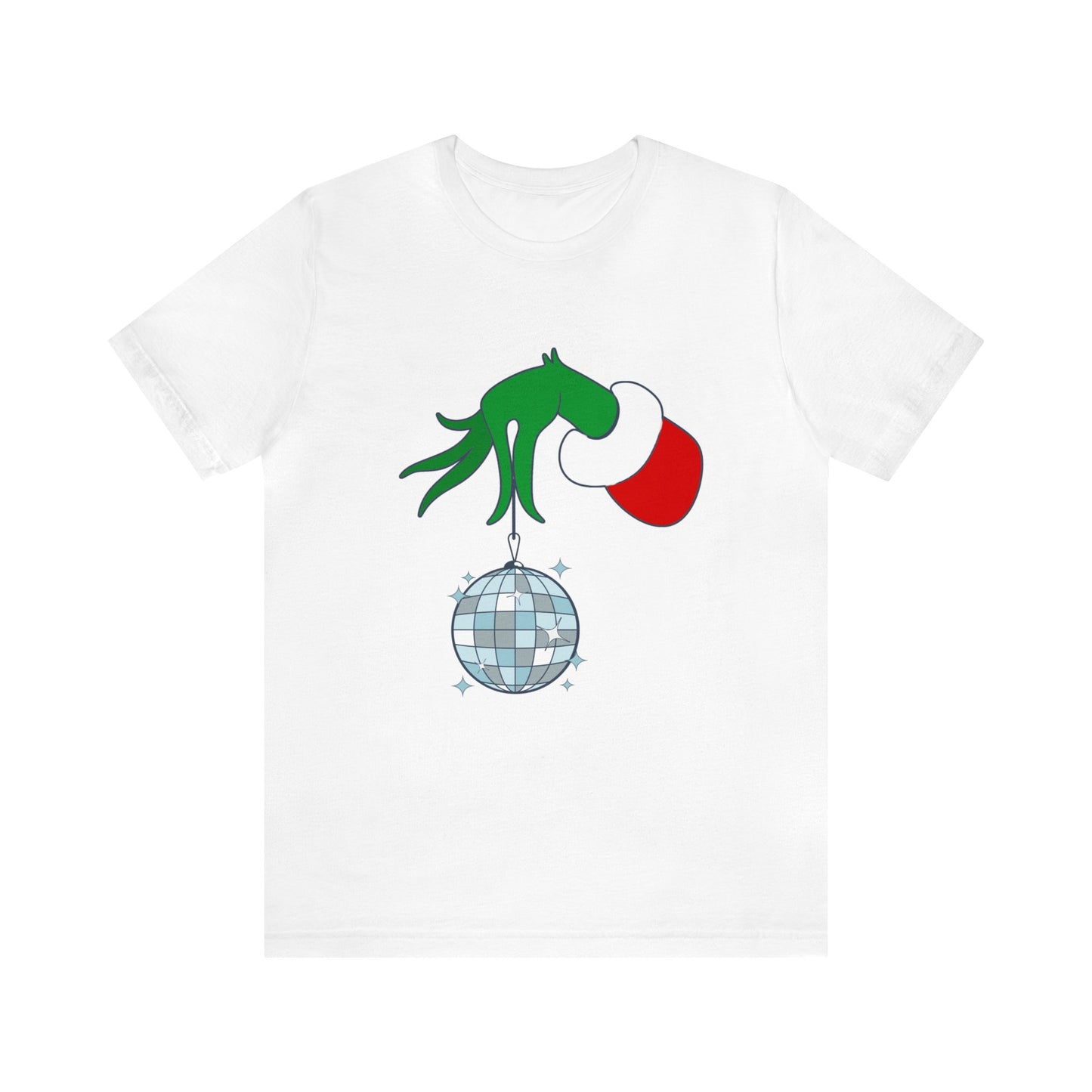 Grinchy Groovy and Bright Jingle Disco Ball - Unisex T-shirt
