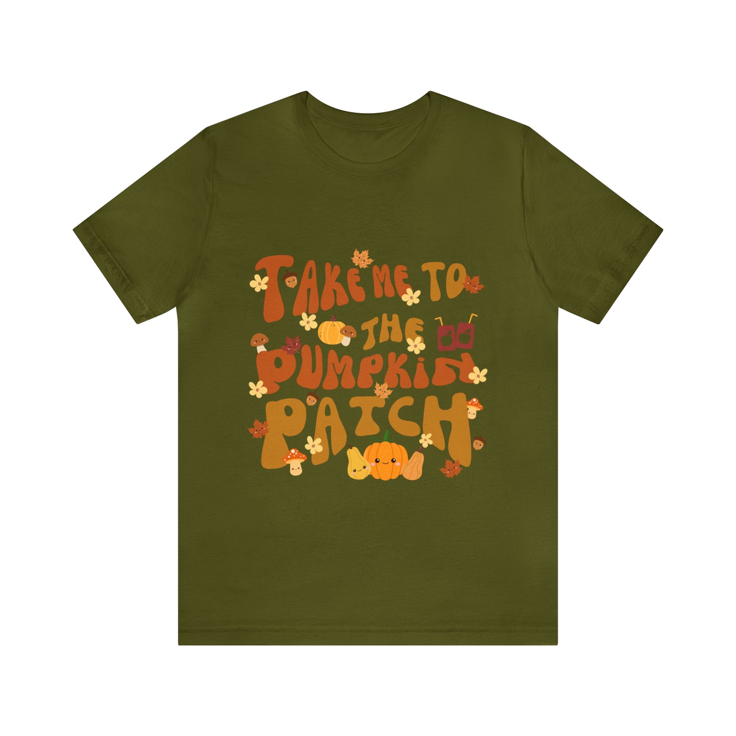 Take me to the Pumpkin Patch, Unisex Jersey Short Sleeve Tee