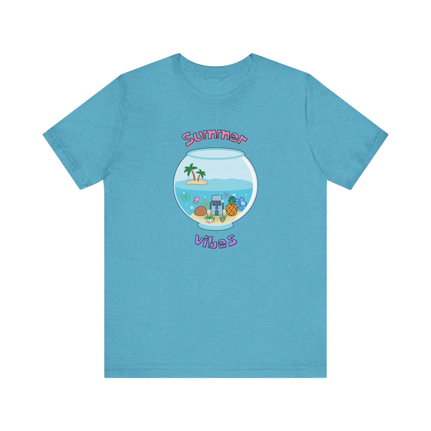 Bikini Bottom Bowl Summer Text - Unisex Shirt