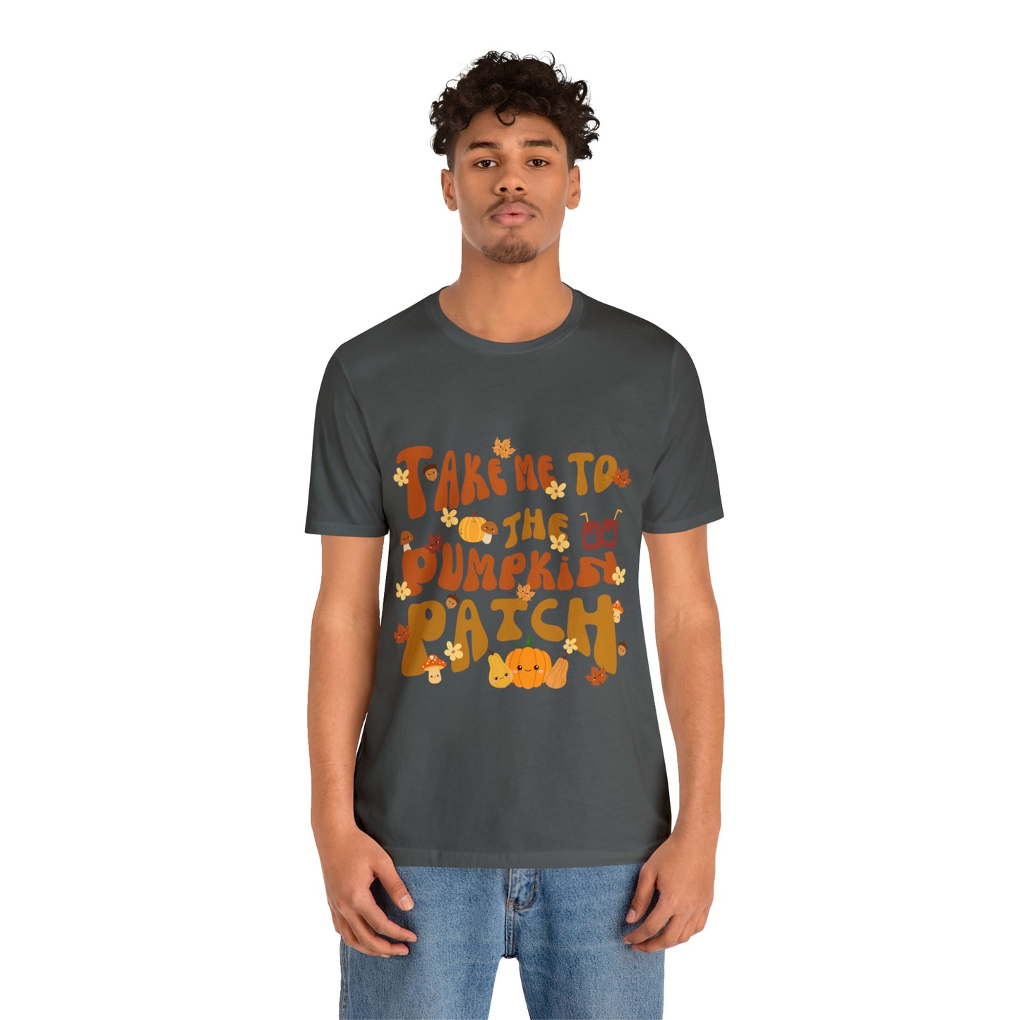 Take me to the Pumpkin Patch, Unisex Jersey Short Sleeve Tee