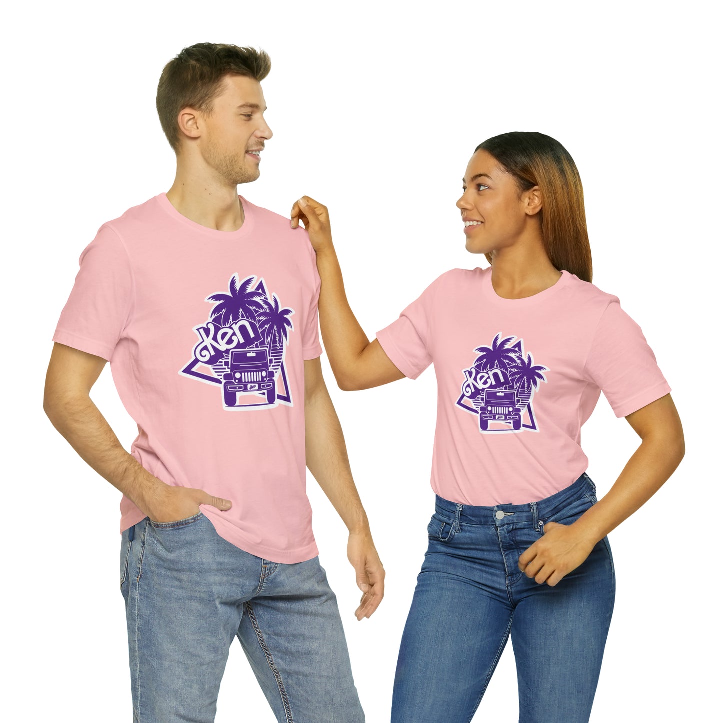 All Purple Ken, Beep Beep KEN Jeep, Unisex Jersey Short Sleeve Tee