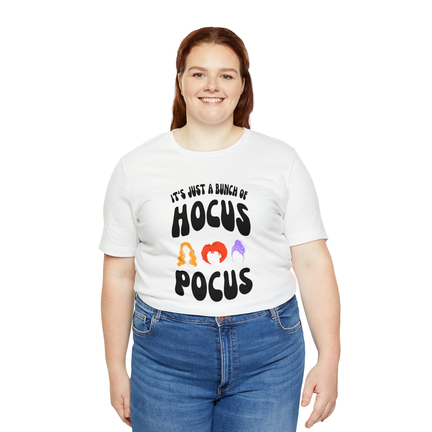 Black Text Hair - Hocus Pocus