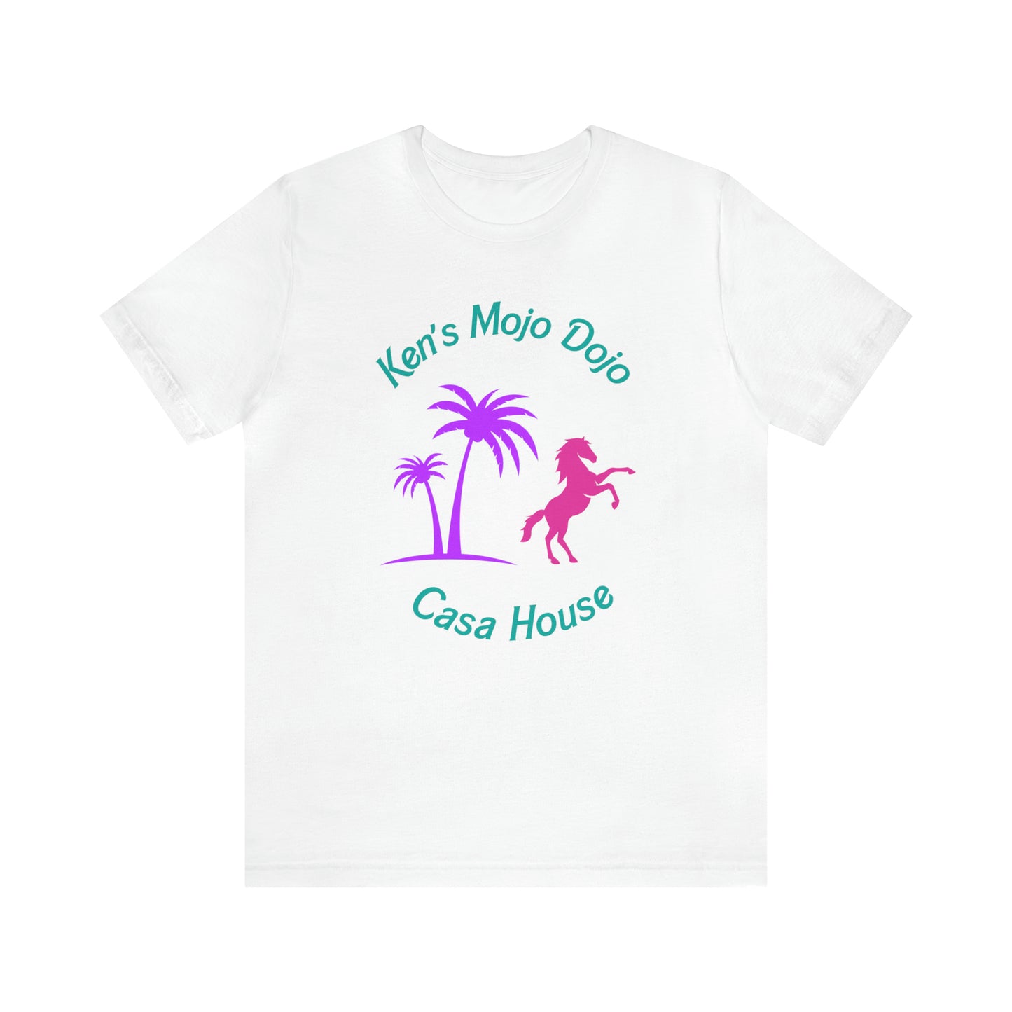 Palm Horse, Mojo Dojo Casa House, Unisex Jersey Short Sleeve Tee