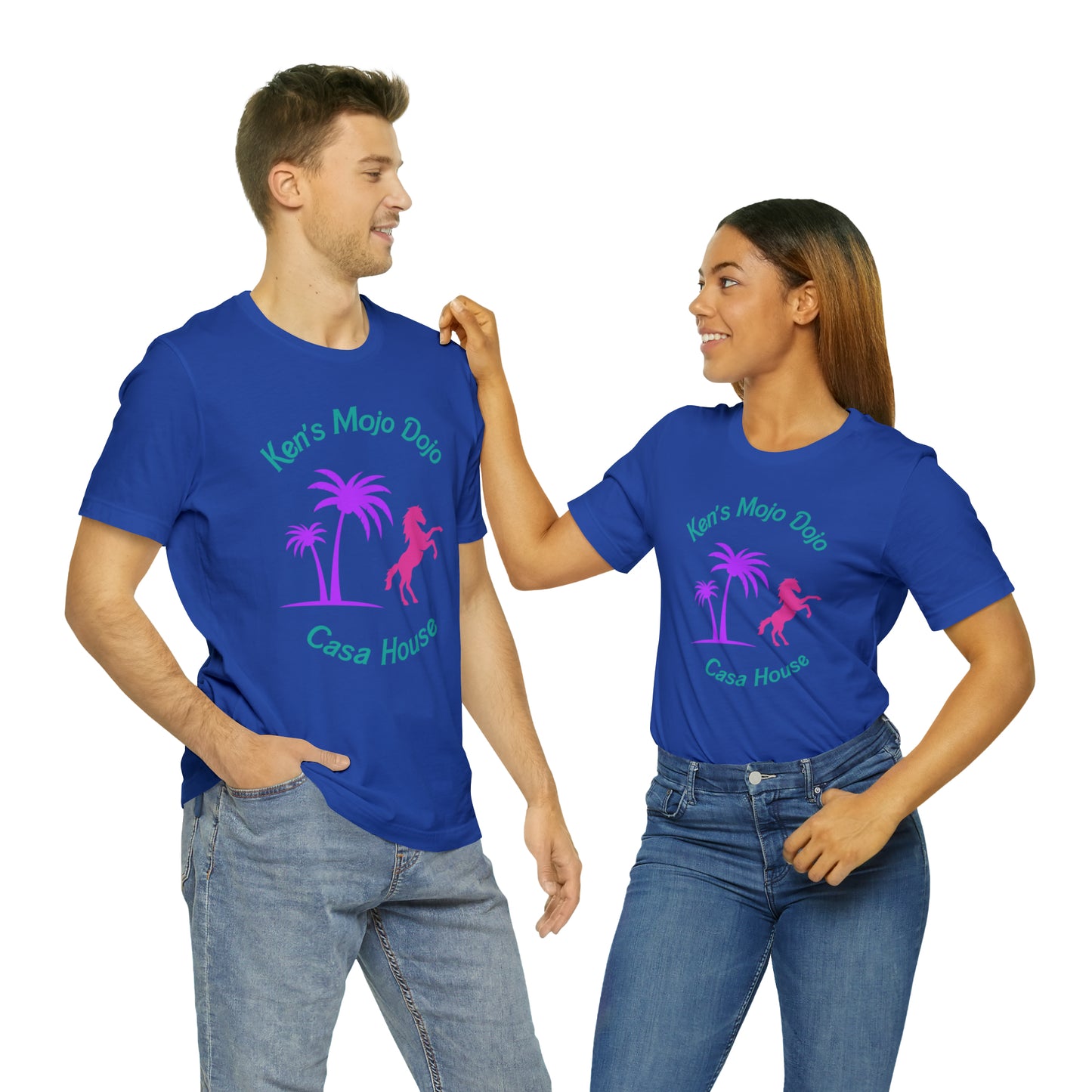 Palm Horse, Mojo Dojo Casa House, Unisex Jersey Short Sleeve Tee
