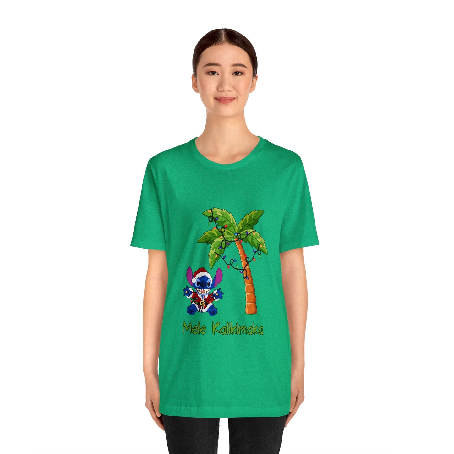 Mele Kalikimaka Stitch - Unisex T-shirt