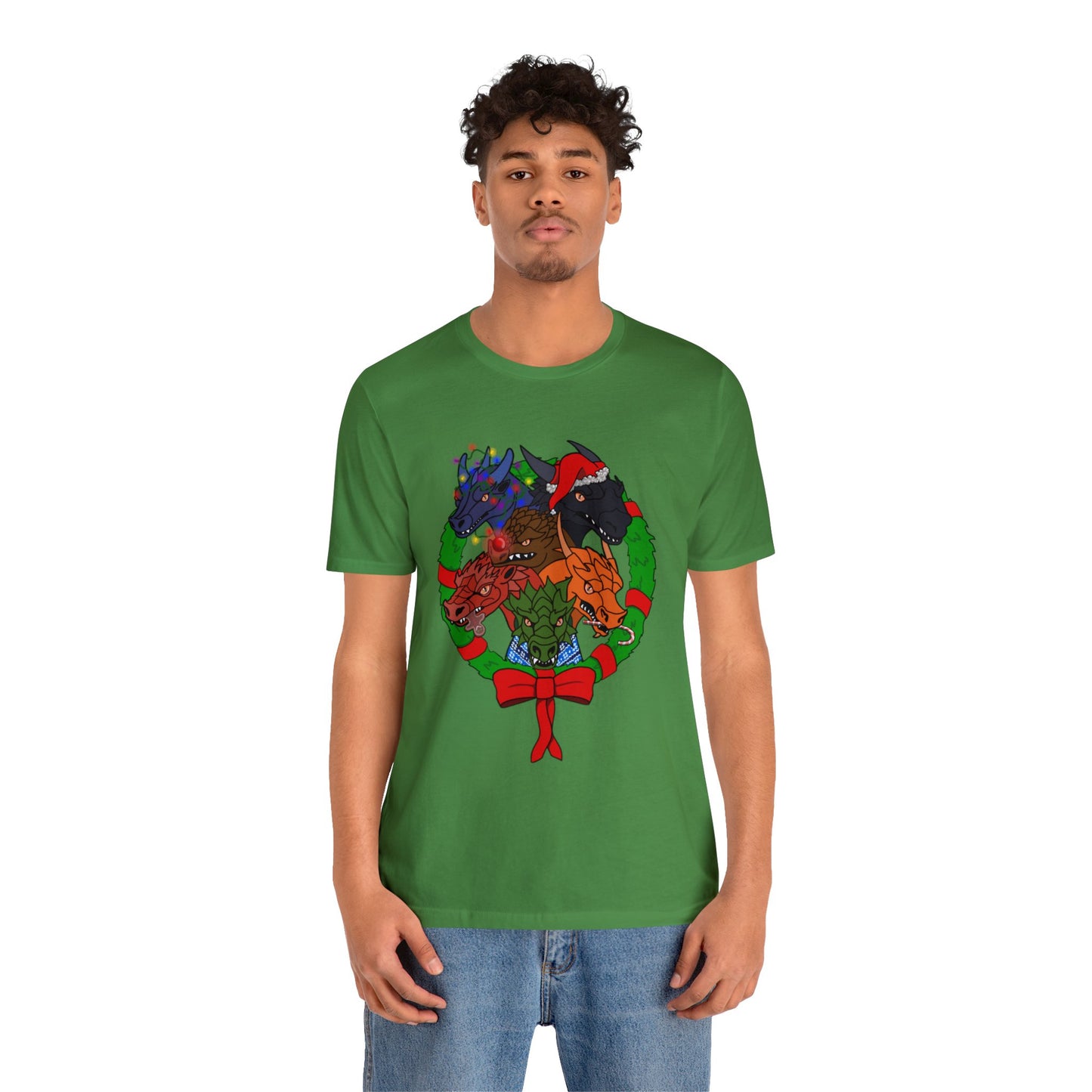 Dragon Christmas with no snow version - Unisex T-shirt