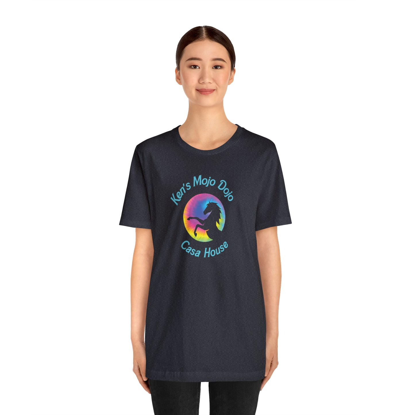 Tie Dye Moon Ken, Unisex Jersey Short Sleeve Tee