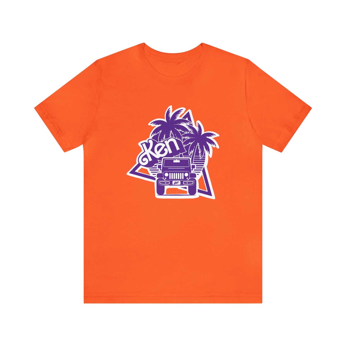 All Purple Ken, Beep Beep KEN Jeep, Unisex Jersey Short Sleeve Tee