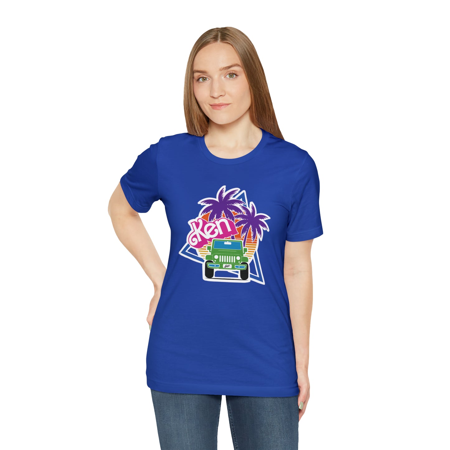 Green Ken, Beep Beep KEN Jeep, Unisex Jersey Short Sleeve Tee