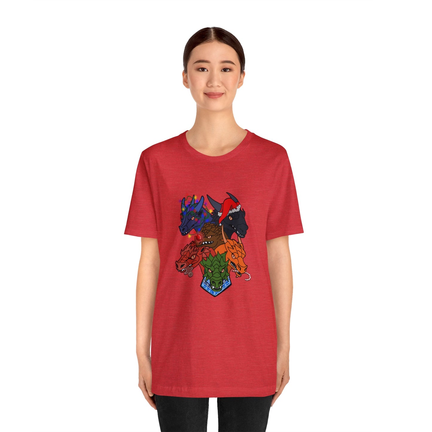 Dragon Christmas simple version - Unisex T-shirt