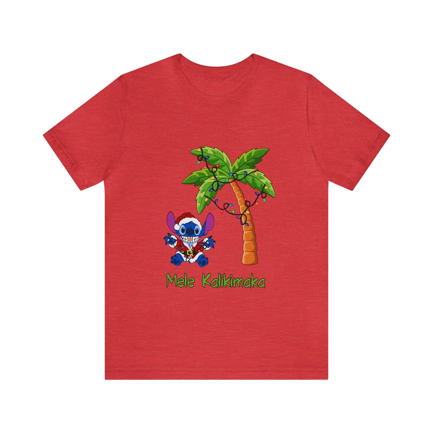 Mele Kalikimaka Stitch - Unisex T-shirt