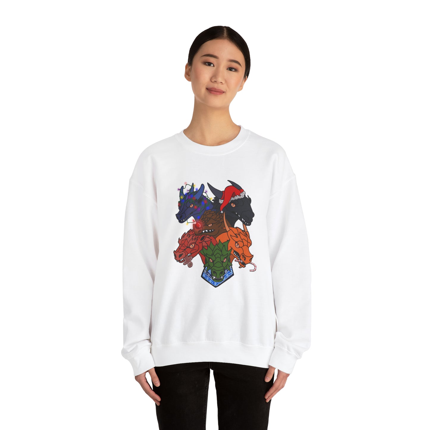 Dragon Christmas Simple - Unisex Sweatshirt