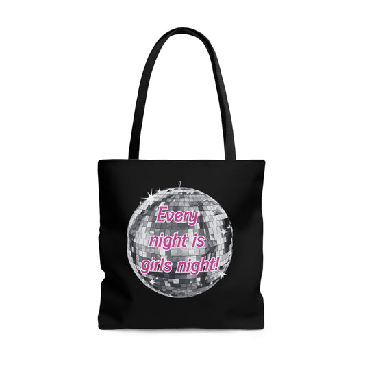 Every night is girls night, Ken, Barbie Tote Bag