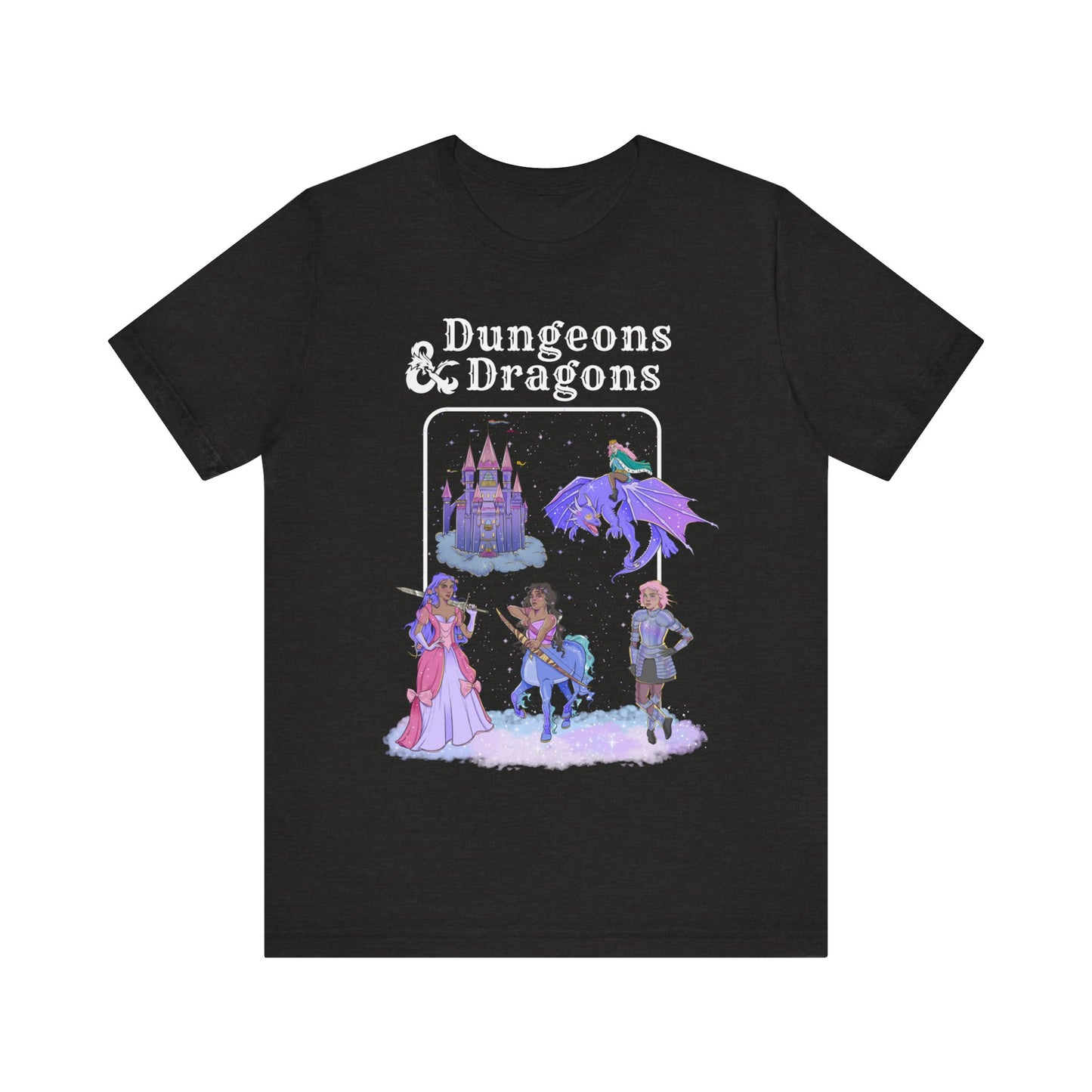 Cotton Candy Dragon Dungeons - Unisex T-shirt
