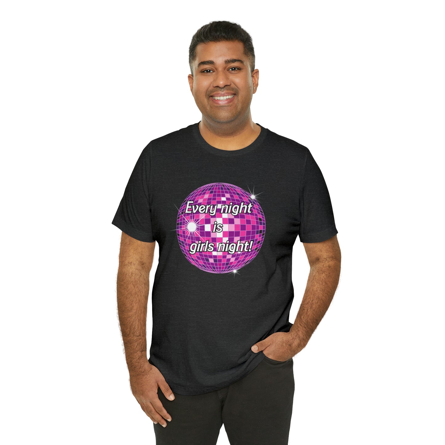 Disco Girls Night barbie, Unisex Jersey Short Sleeve Tee