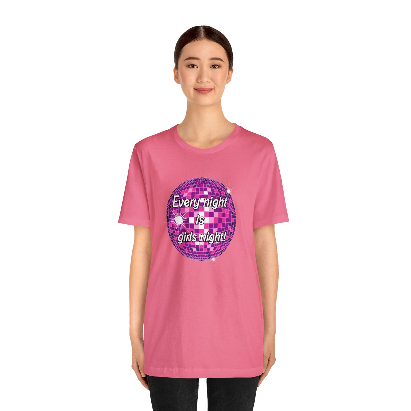 Disco Girls Night barbie, Unisex Jersey Short Sleeve Tee