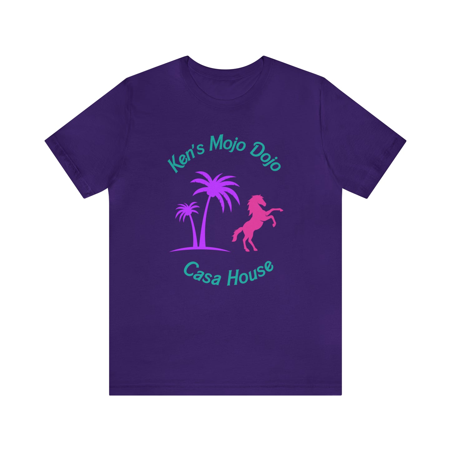 Palm Horse, Mojo Dojo Casa House, Unisex Jersey Short Sleeve Tee