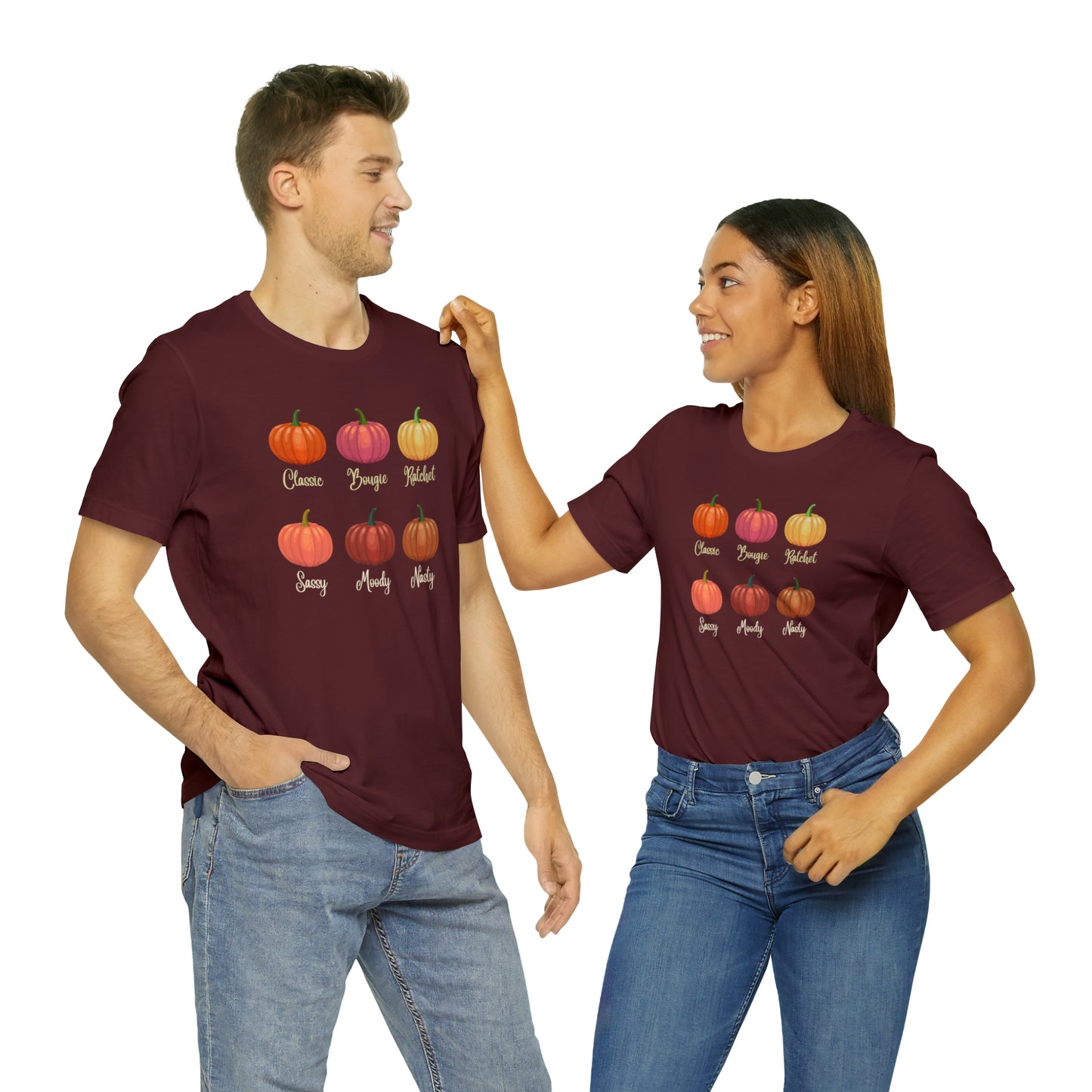 Savage Pumpkins, Unisex Jersey Short Sleeve Tee