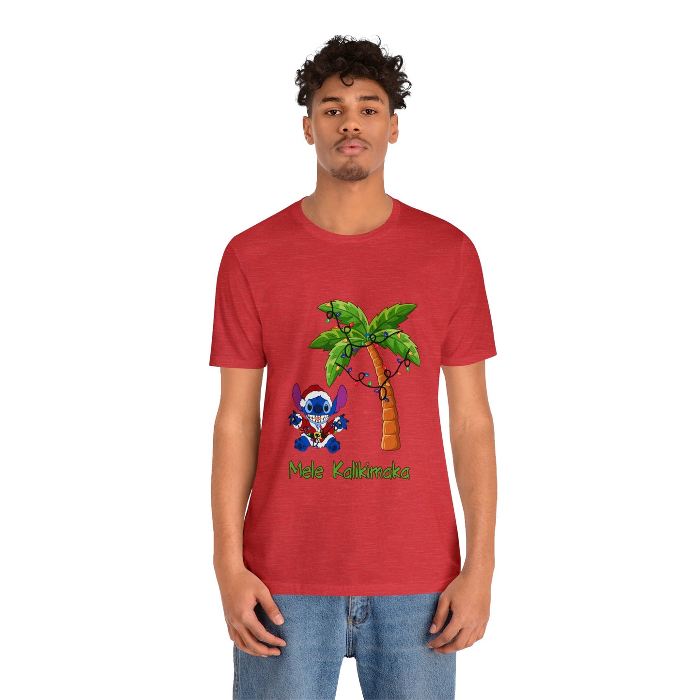 Mele Kalikimaka Stitch - Unisex T-shirt