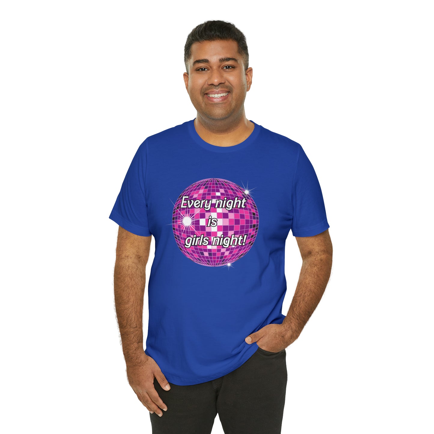 Disco Girls Night barbie, Unisex Jersey Short Sleeve Tee