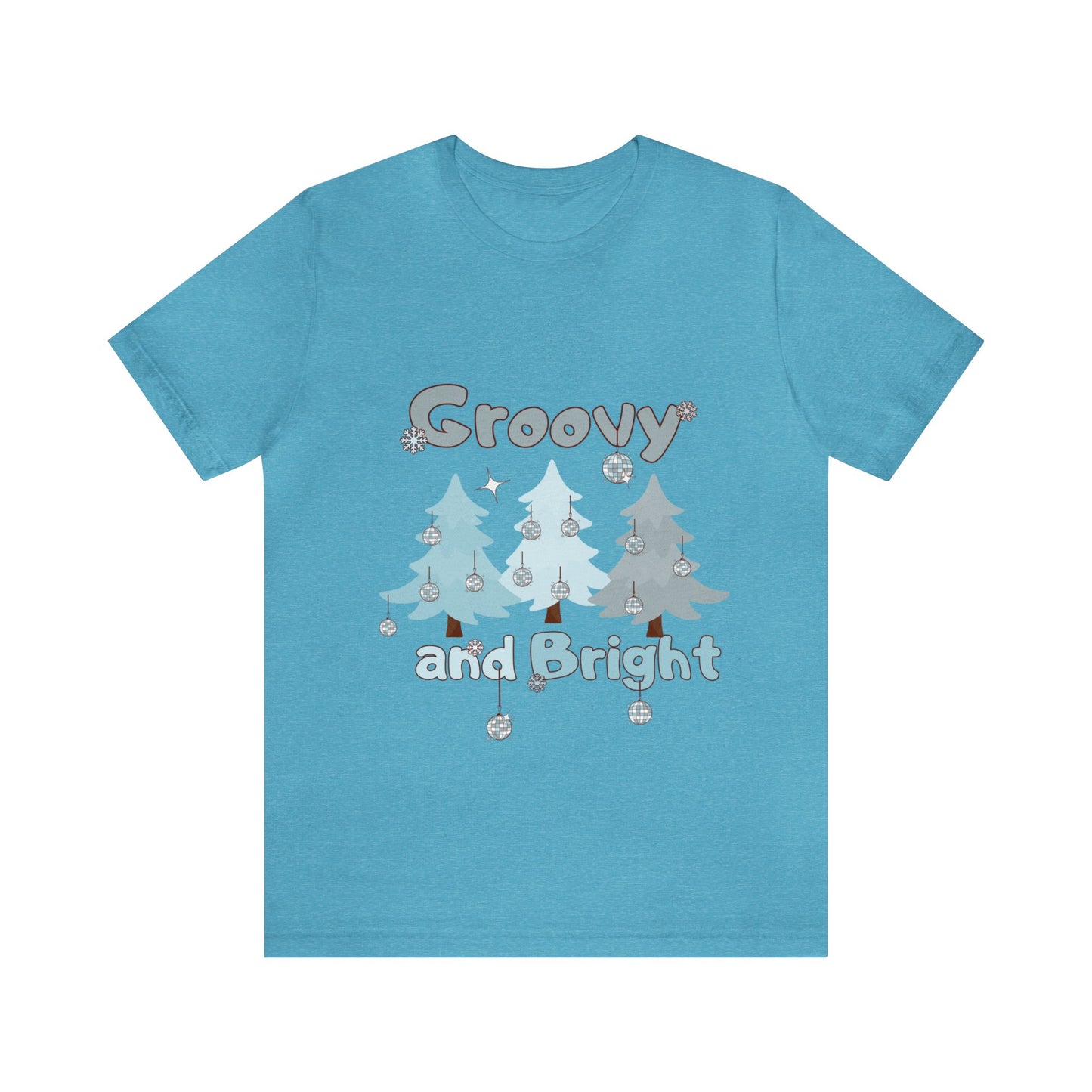 Merry and Bright Jingle Ball Christmas Tree - Unisex T-shirt