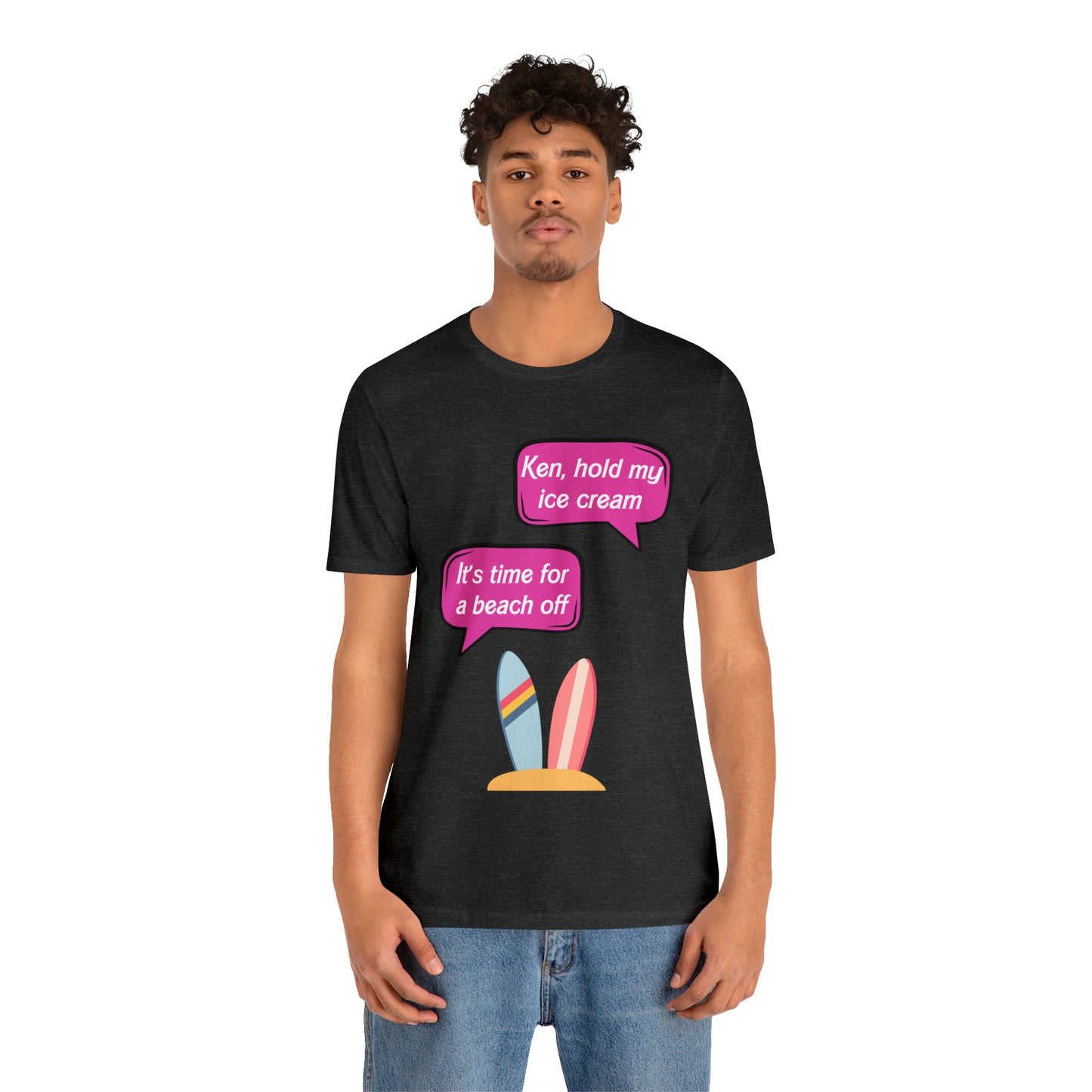 Beach off, Unisex Jersey Short Sleeve Tee