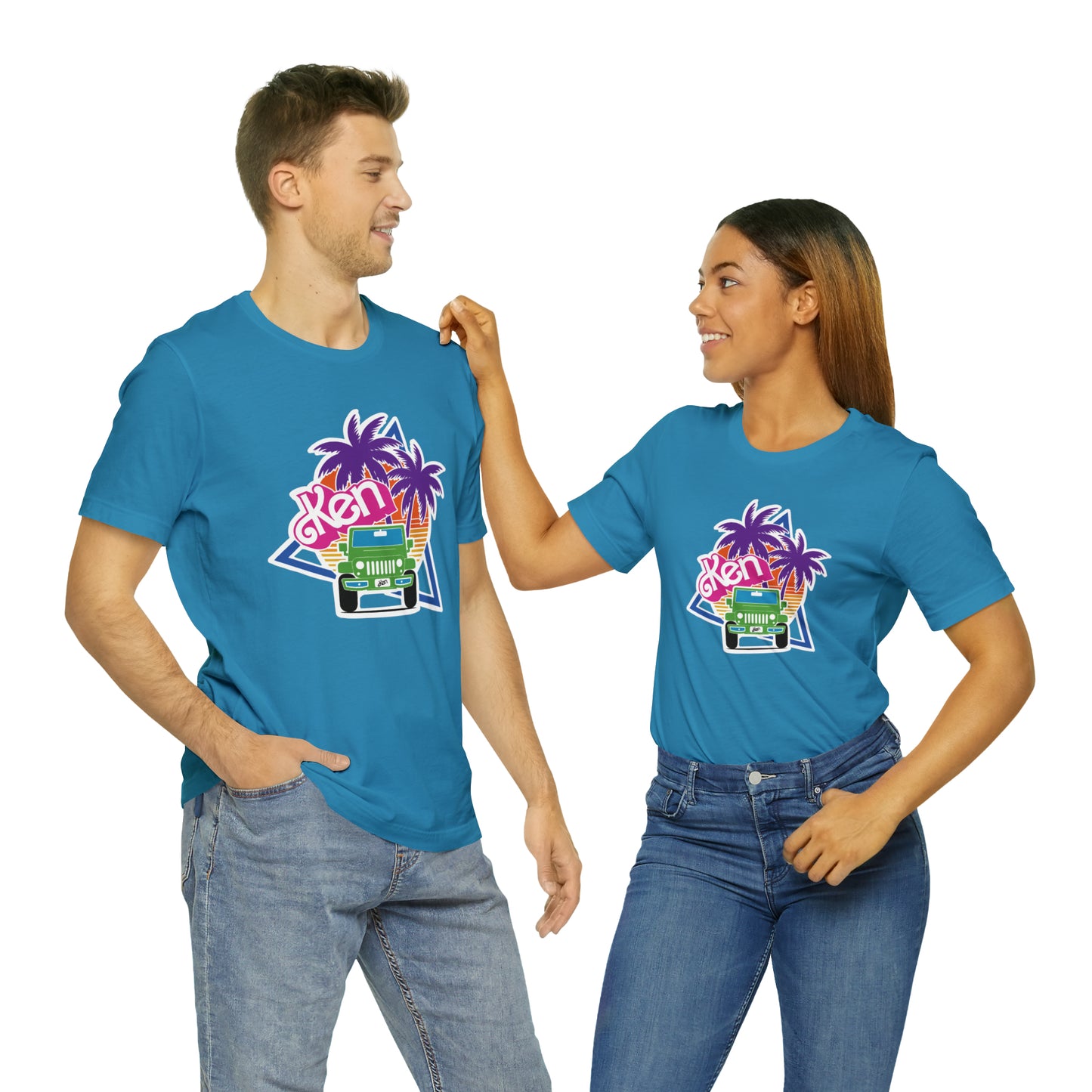 Green Ken, Beep Beep KEN Jeep, Unisex Jersey Short Sleeve Tee