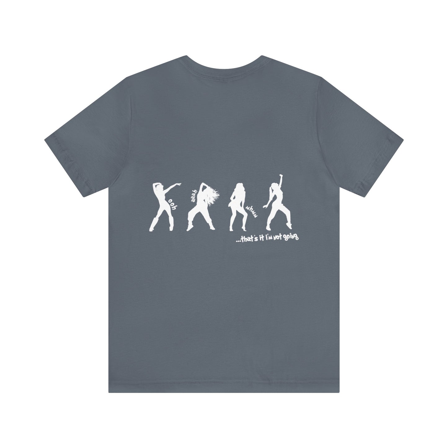 Back design - Grinchy Groovy and Bright Jingle Disco Ball - Unisex T-shirt