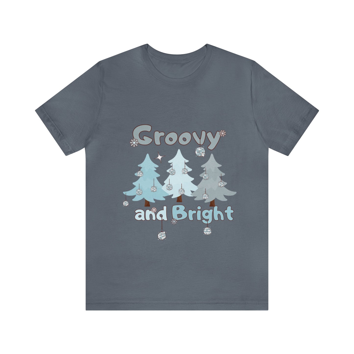 Merry and Bright Jingle Ball Christmas Tree - Unisex T-shirt