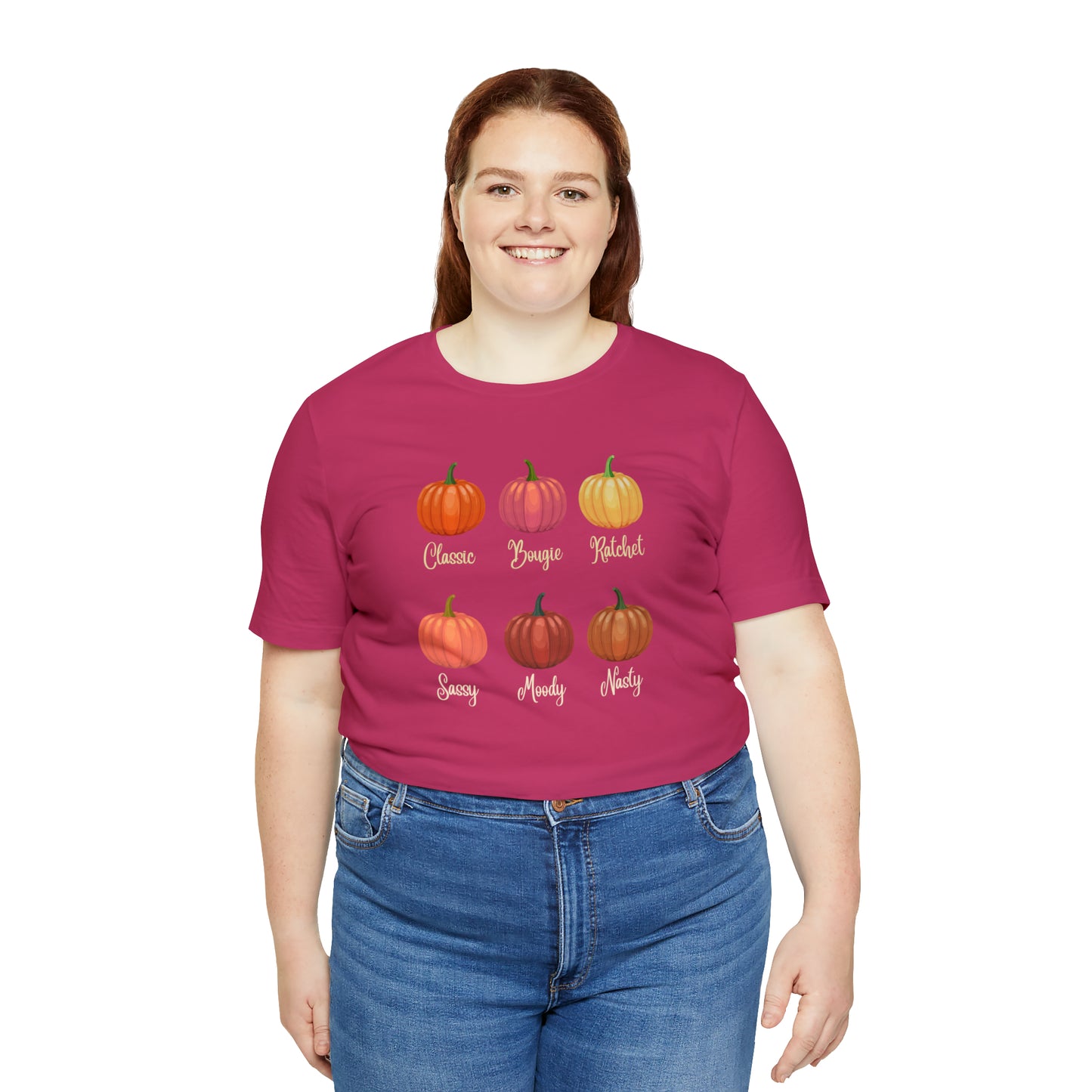 Savage Pumpkins, Unisex Jersey Short Sleeve Tee