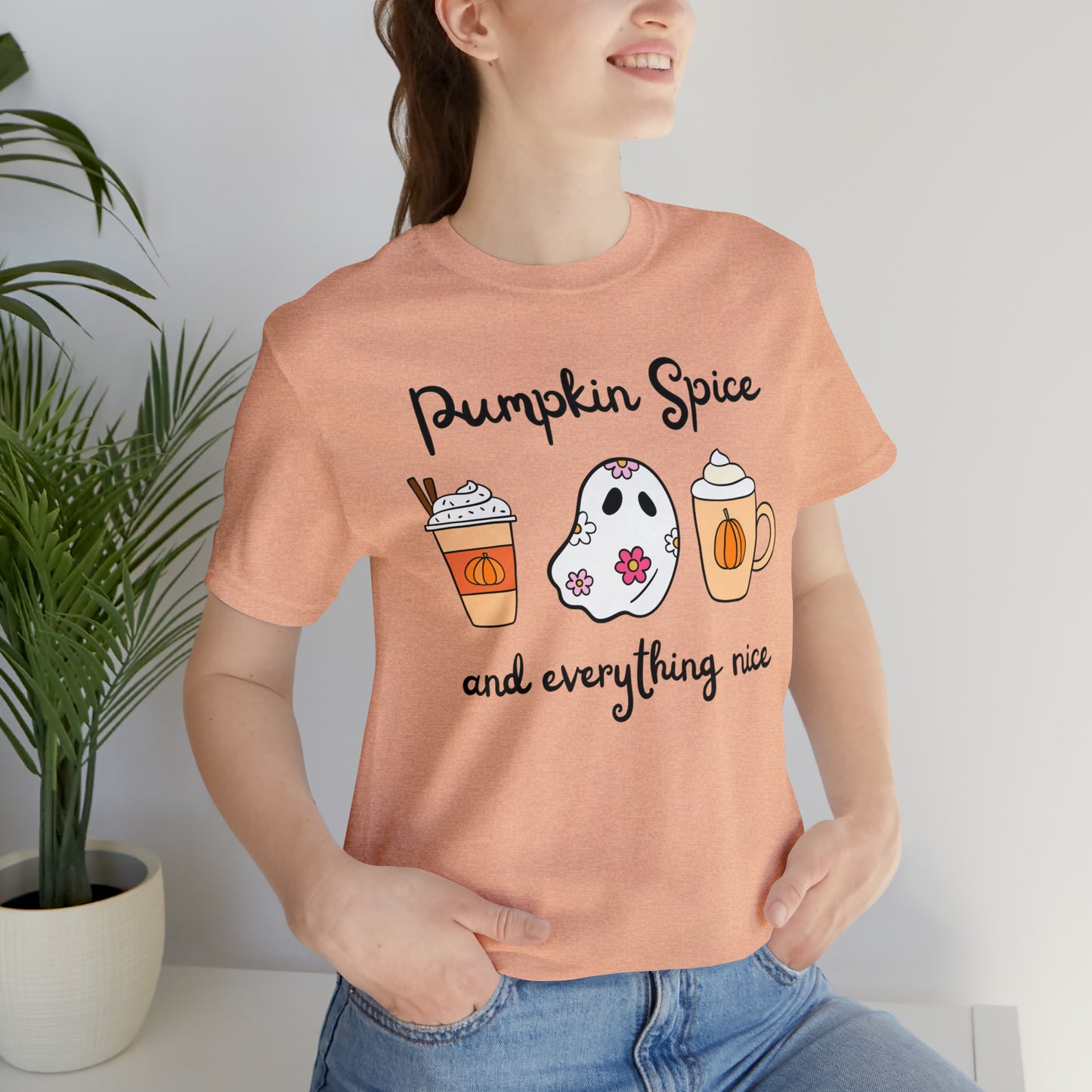 Color Flower Ghost - Pumpkin Spice