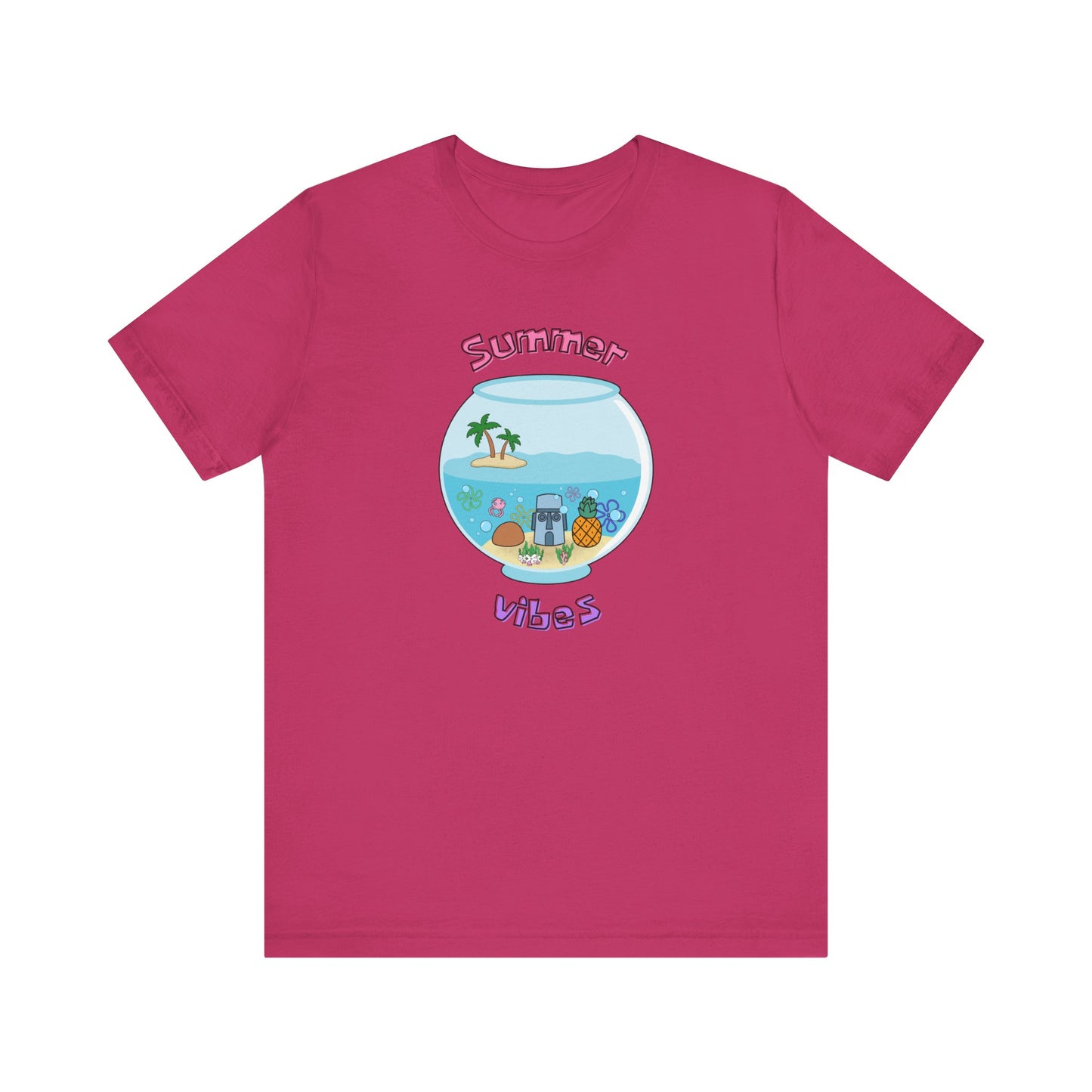 Bikini Bottom Bowl Summer Text - Unisex Shirt