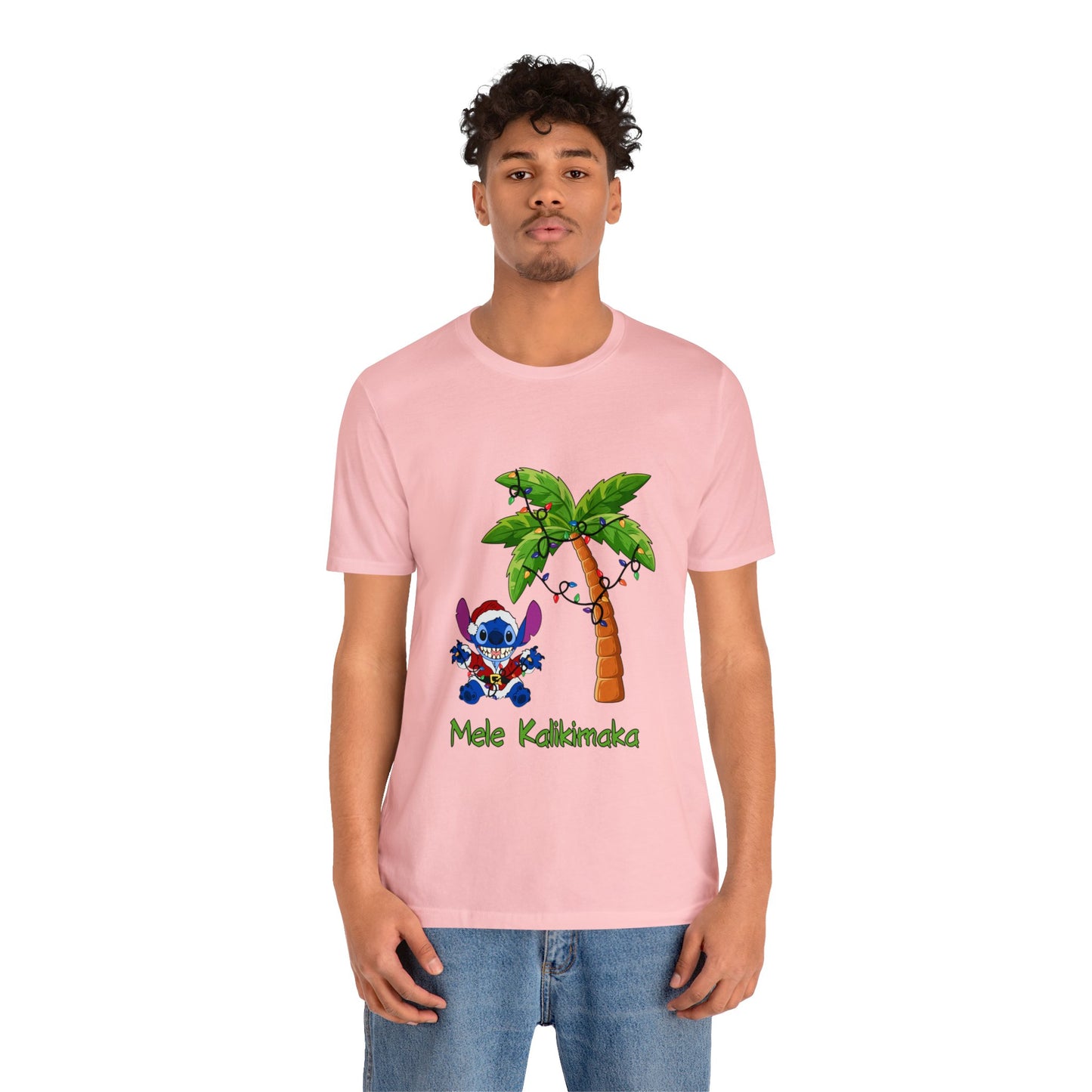 Mele Kalikimaka Stitch - Unisex T-shirt