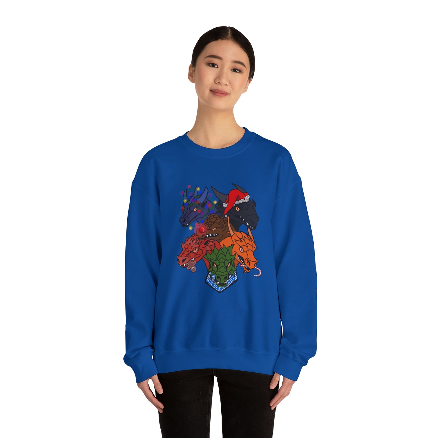 Dragon Christmas Simple - Unisex Sweatshirt