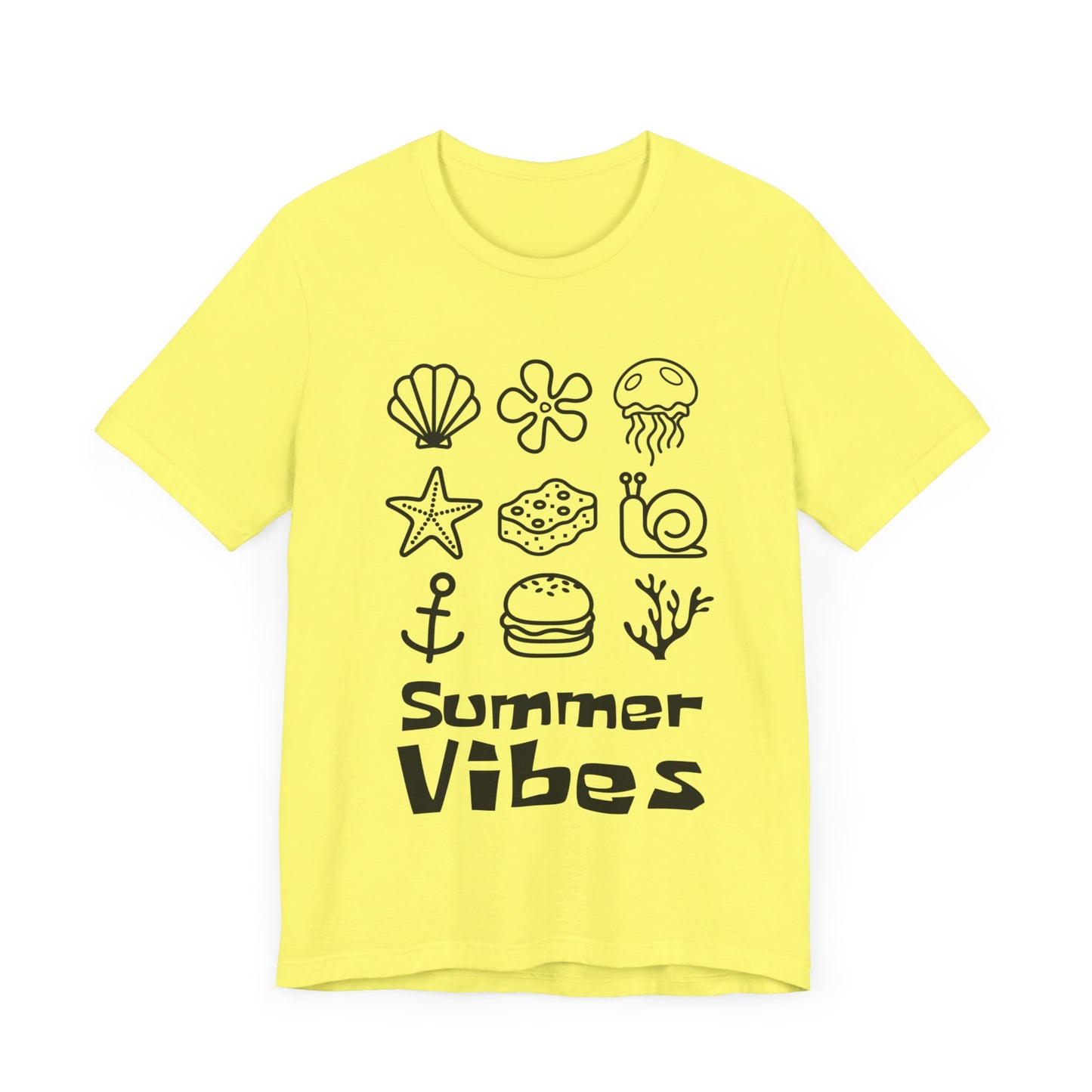 Spongey Summer Grid - Unisex Shirt