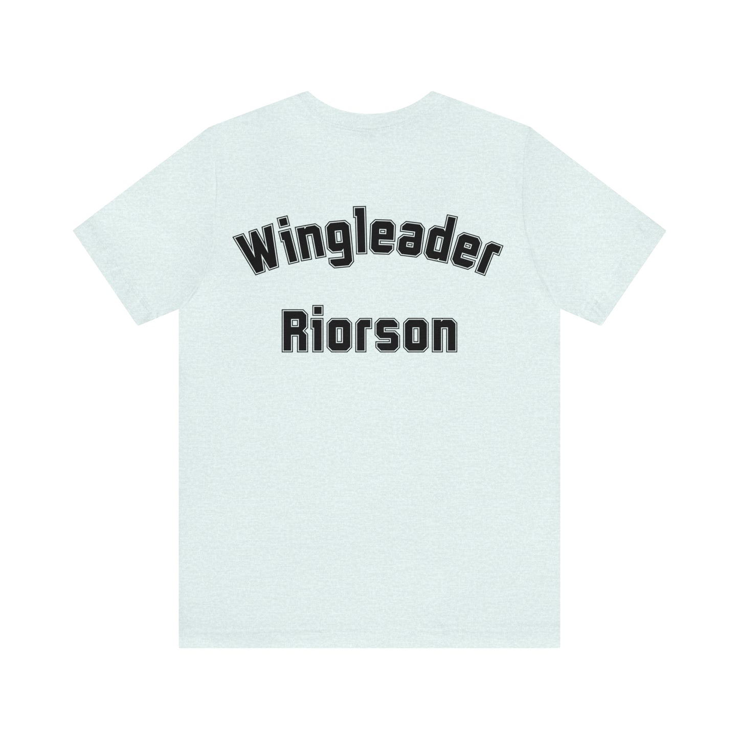 Riorson Wingleader Back - Black Textured Tairn Collegiate