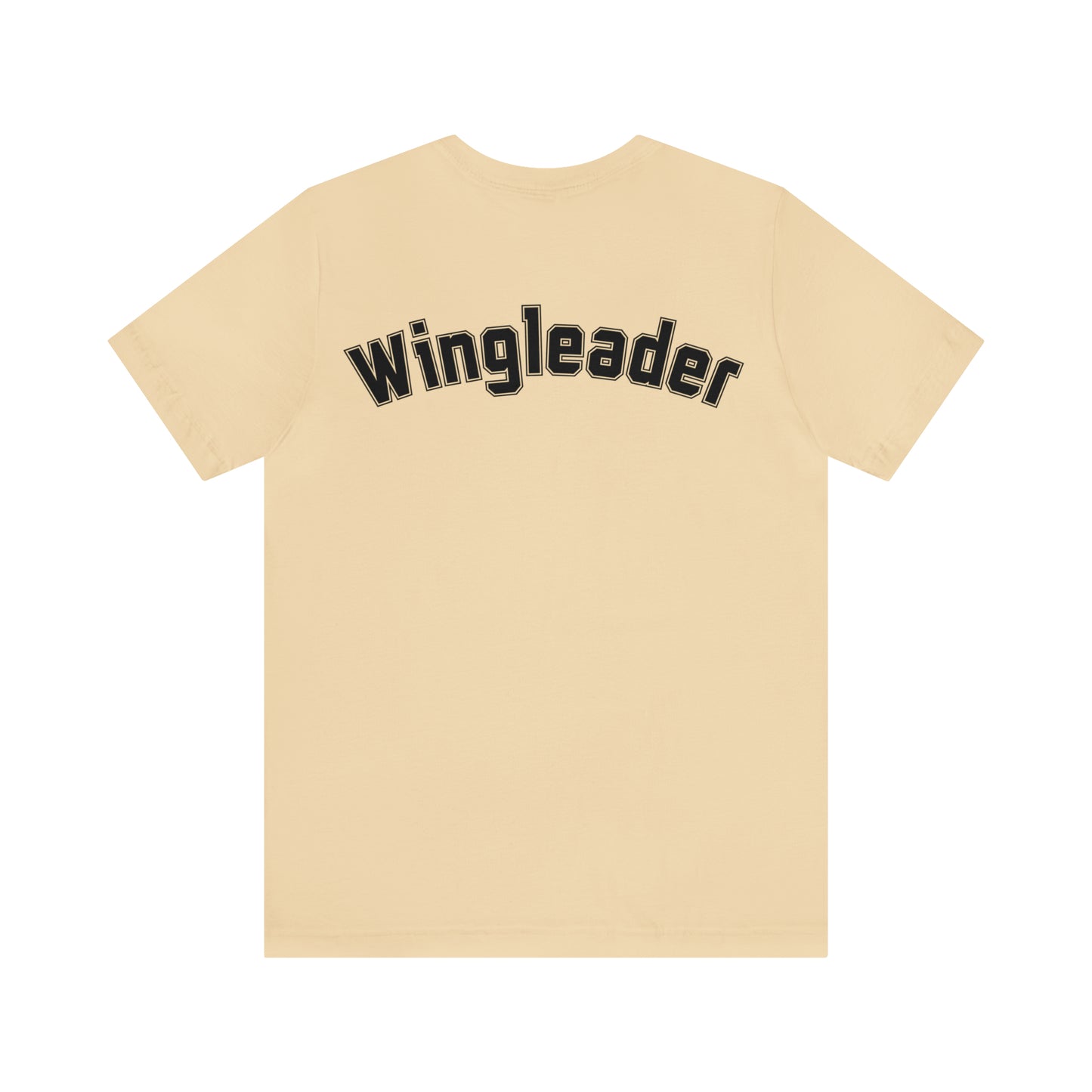 Wingleader Back - Black Textured Tairn Collegiate