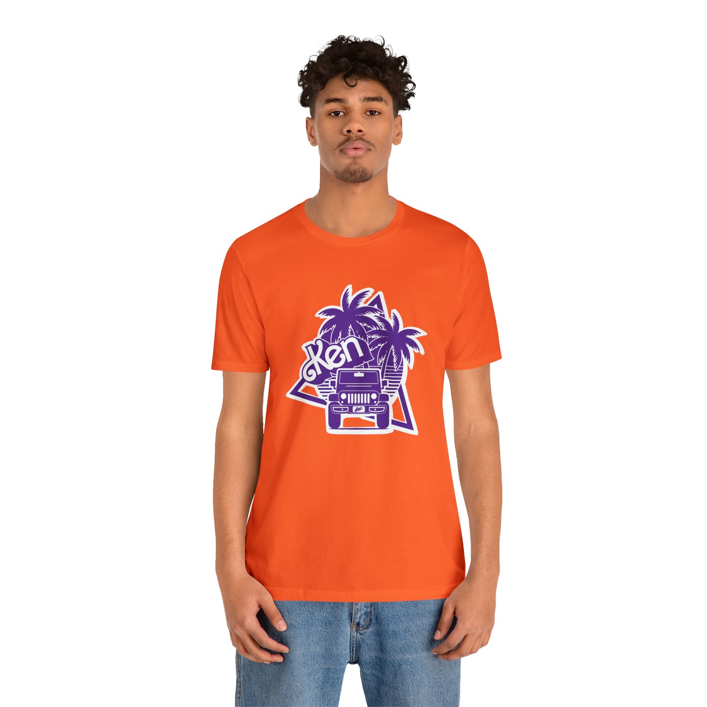 All Purple Ken, Beep Beep KEN Jeep, Unisex Jersey Short Sleeve Tee